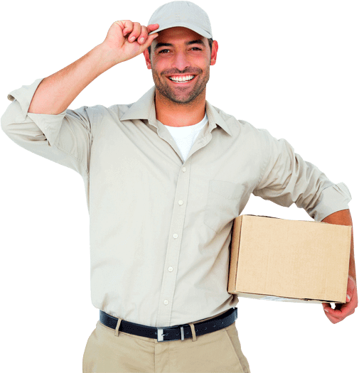 Koerier van G&A Diensten